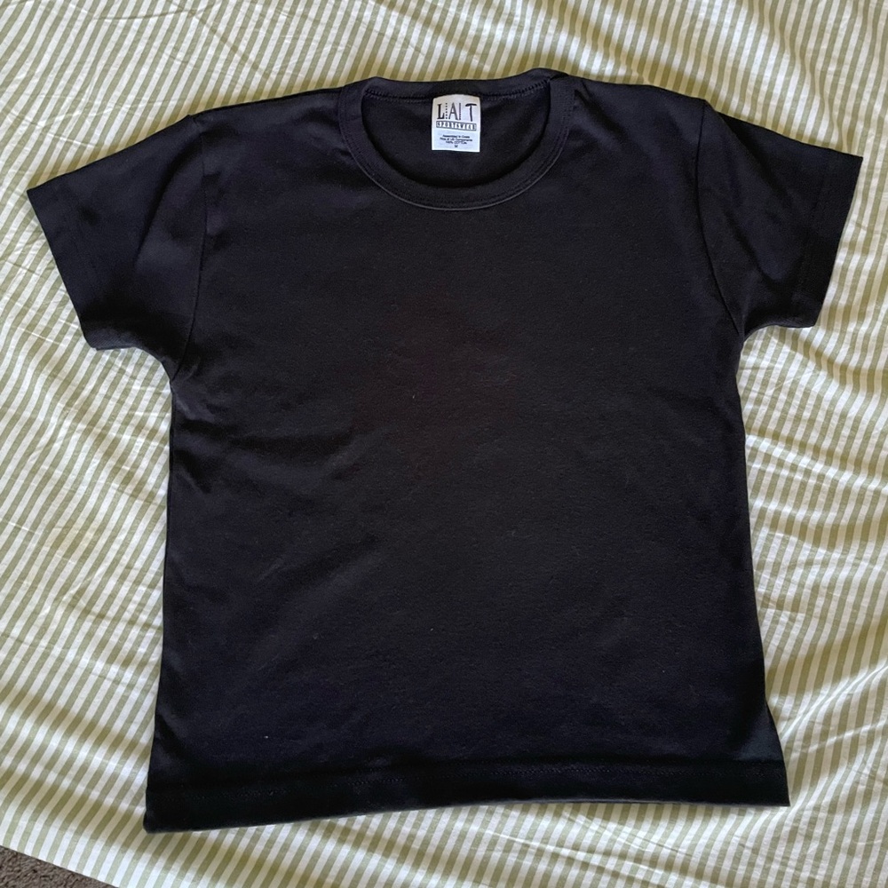 VTG 100% Cotton Black T-Shirt